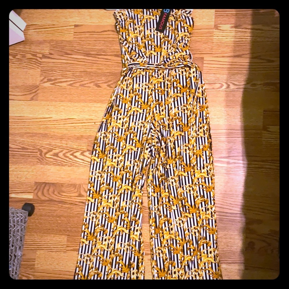 Long pant romper